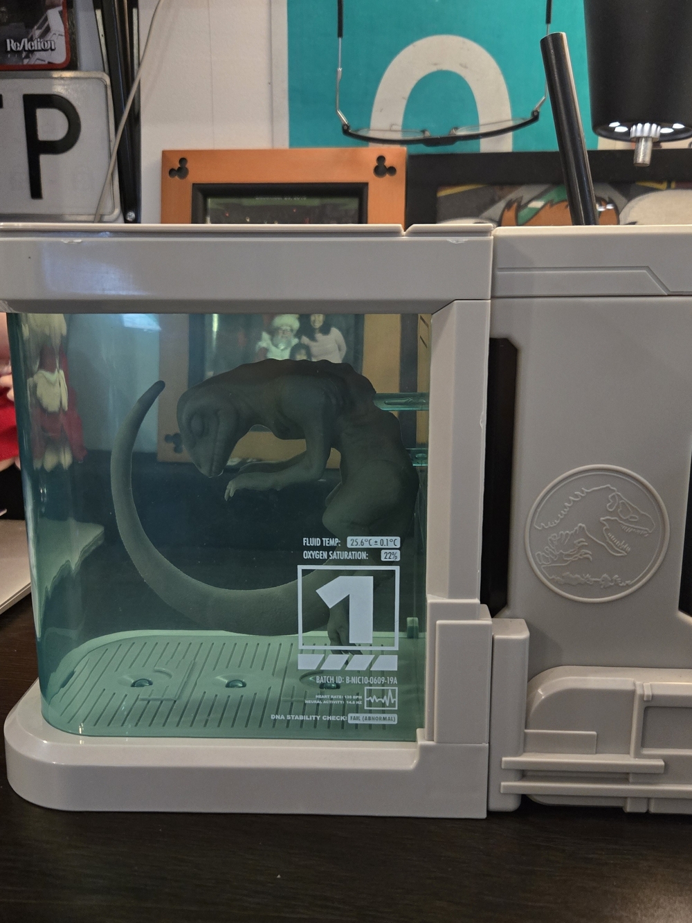 Jurassic World Rebirth Regal Cinema Incubator Popcorn Bucket In Hand New W/straw